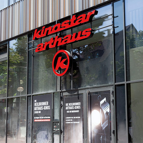 Fassade des Kinostar Arthaus Heilbronn