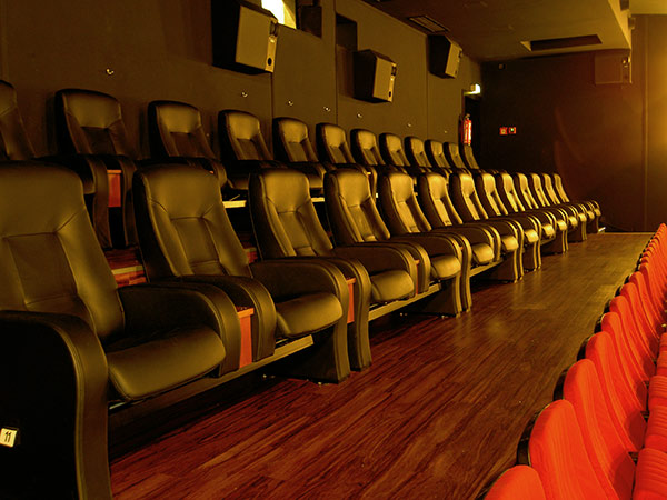 Luxus-Loge im Saal 1 der Kinostar Filmwelt Bretten